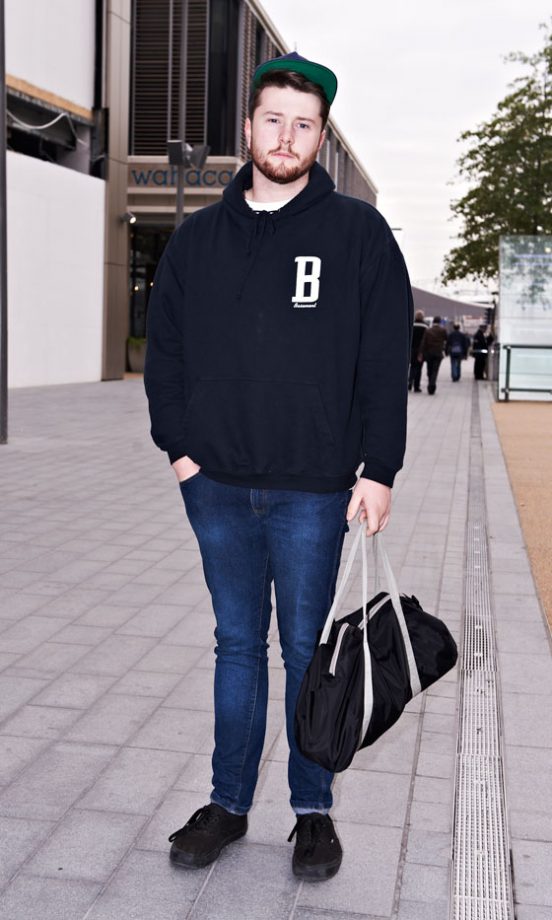 Ed Mason, 18, From St Albans, Wearing A Hat From Flatspot.com