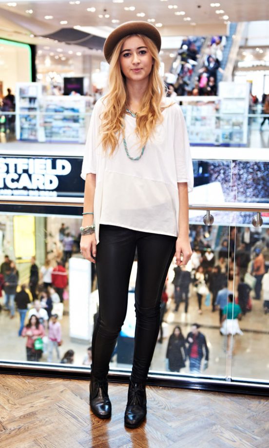 Amelia Balding, 18, From Wilsden Green, Wearing A Top From H&M