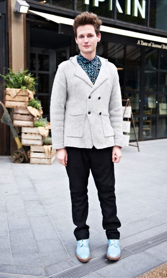 Anthony James, 22, From Leyton, Wearing A Jacket From Day Birger Et Mikkelson
