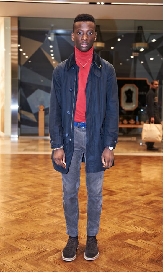 Curtis Basquiat, 18, From London, Wearing A Top From Uniqlo