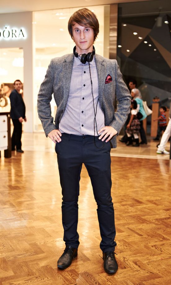 Paul Moody, 24, From London, Wearing A Jacket From Reiss