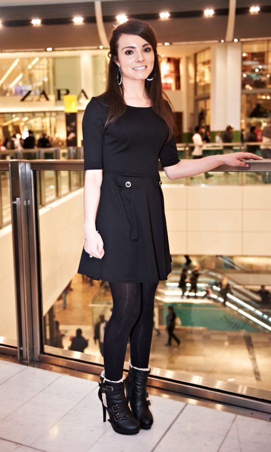 Shelley Coveriage, 17, From Berkshire, Wearing Boots From Quiz