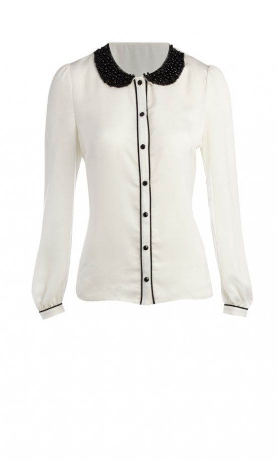 Primark Bead Collar Blouse, £17