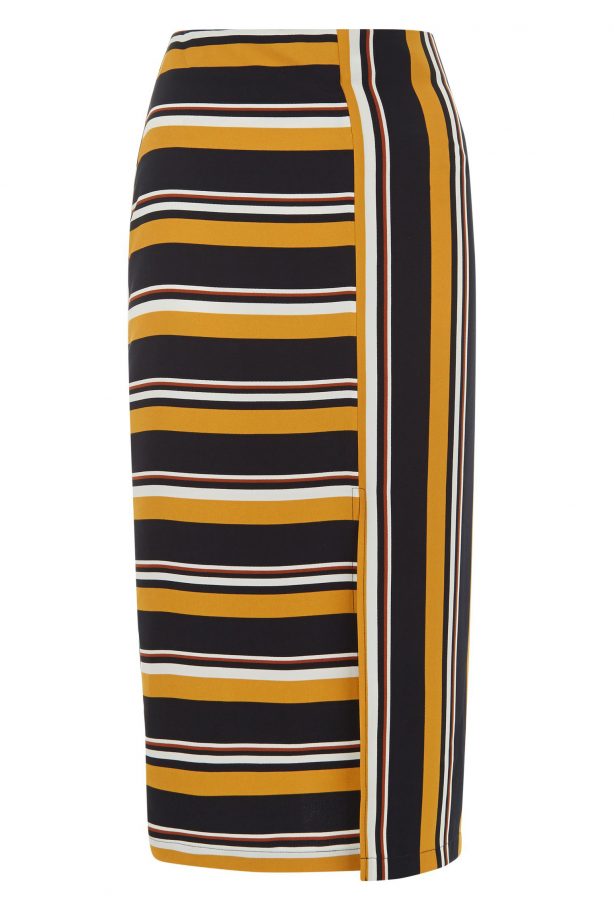 New Look Striped Pencil Skirt, £19.99