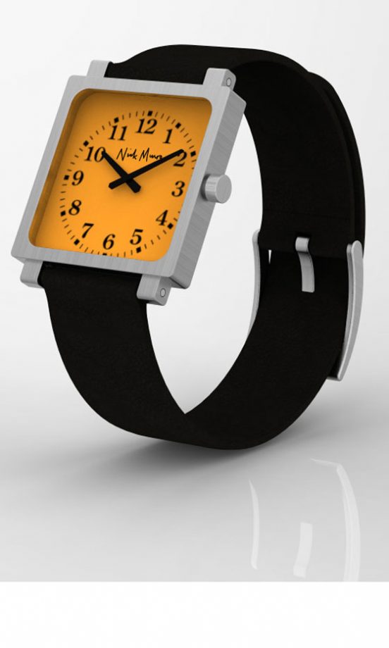 Nick Munro Exclusively for John Lewis Orange Watch, £125
