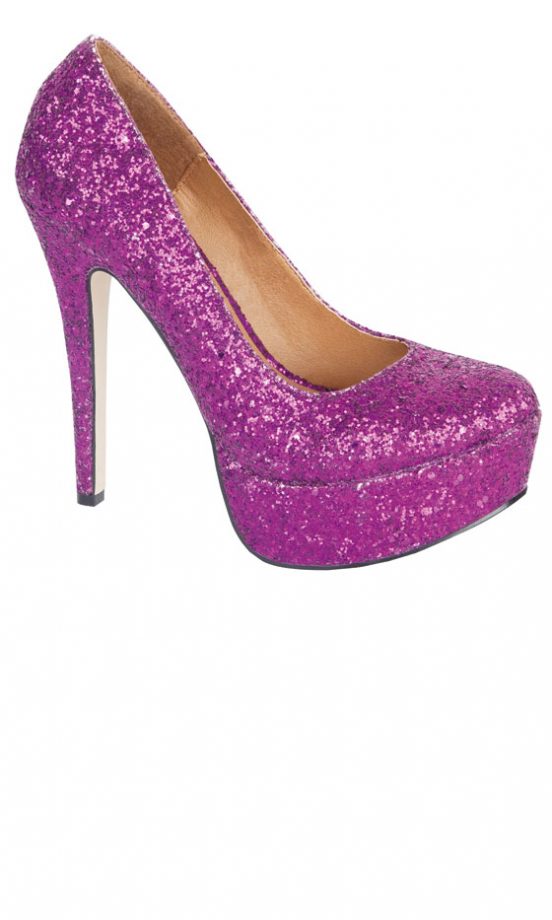 New Look Glitter Court Shoes, £24.99 - Coming Soon