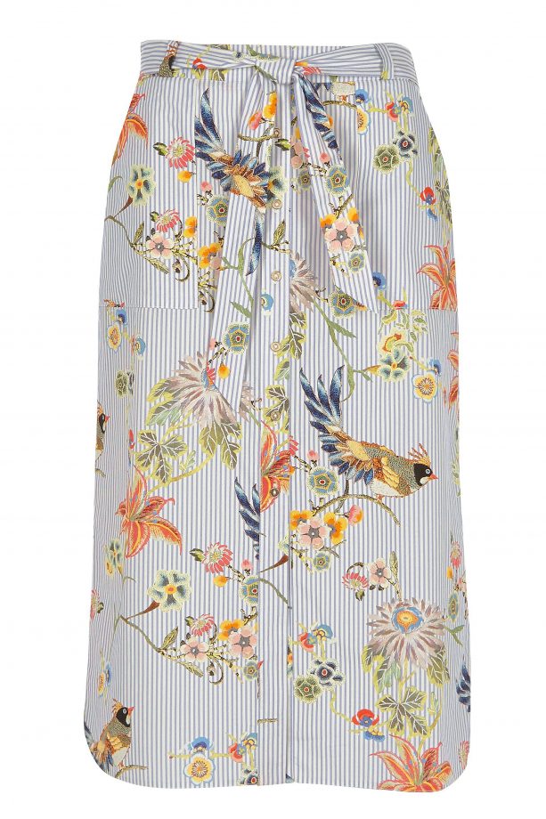 River Island Striped & Floral Midi £35