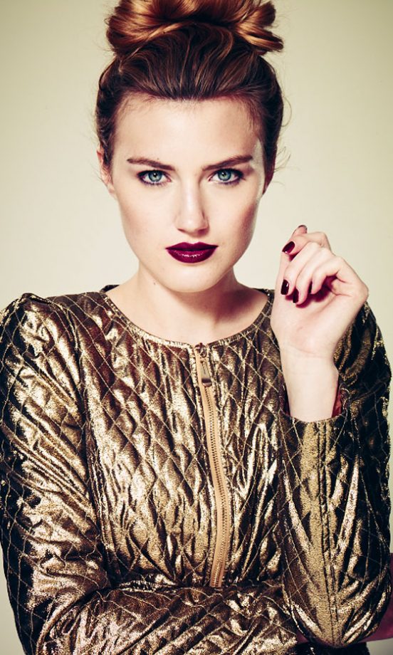 Asos Rocks The Metallics Trend With A Quilted Jacket - Coming Soon