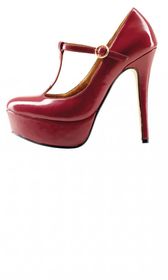 New Look T-Bar Court Shoes, £27.99