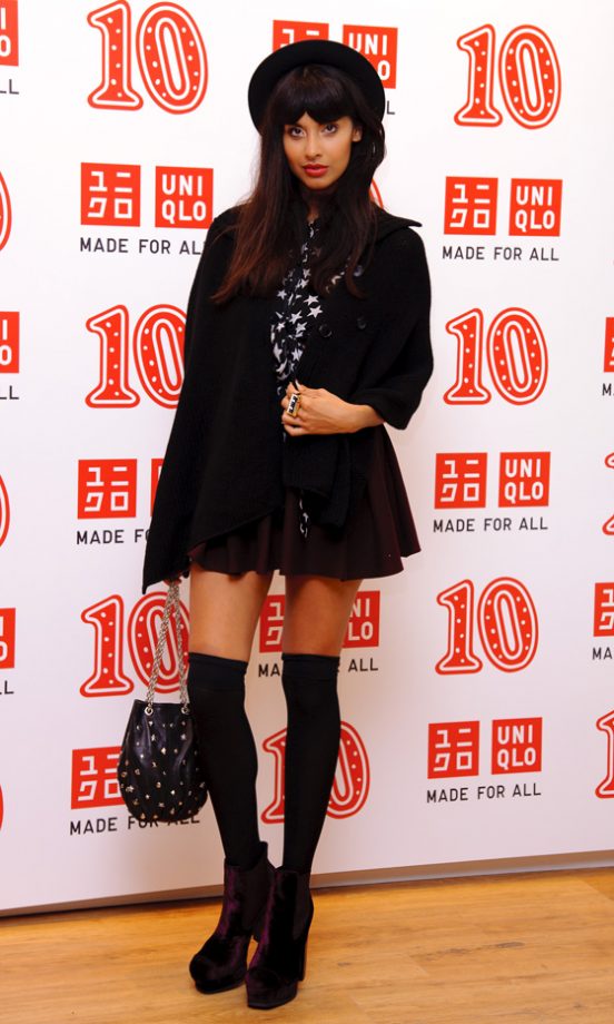 Jameela Jamil Looks Effortlessly Cool At Uniqlo’s 10th Anniversary Party 2011