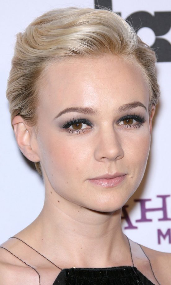 Carey Mulligan Looked Her Usual Stylish Self Wearing A Bottega Veneta Dress And Her Infamous Pixie Crop Hairstyle, 2011