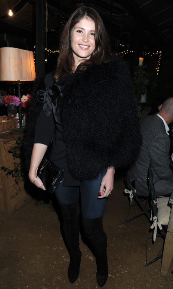 Gemma Arterton At The Too Many Women Autumn Dinner And All Saints Party, 2011