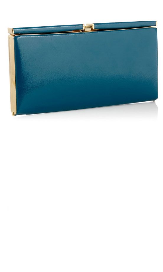 Monsoon Patent Clutch Bag, £25