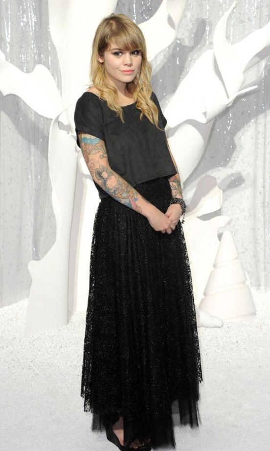 Beatrice Martin At Chanel's SS12 Fashion Show At Paris Fashion Week