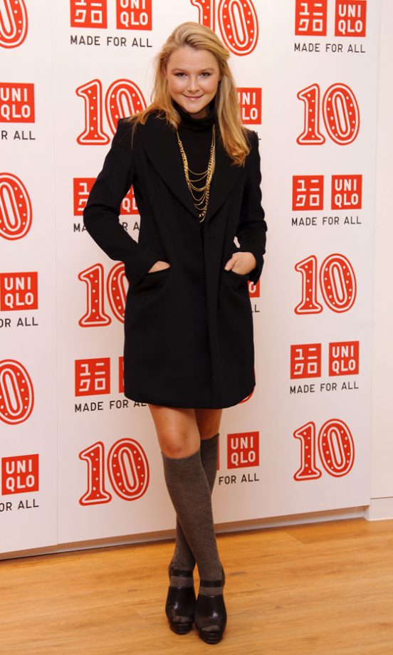 Amber Atherton At Uniqlo’s 10th Anniversary Party 2011