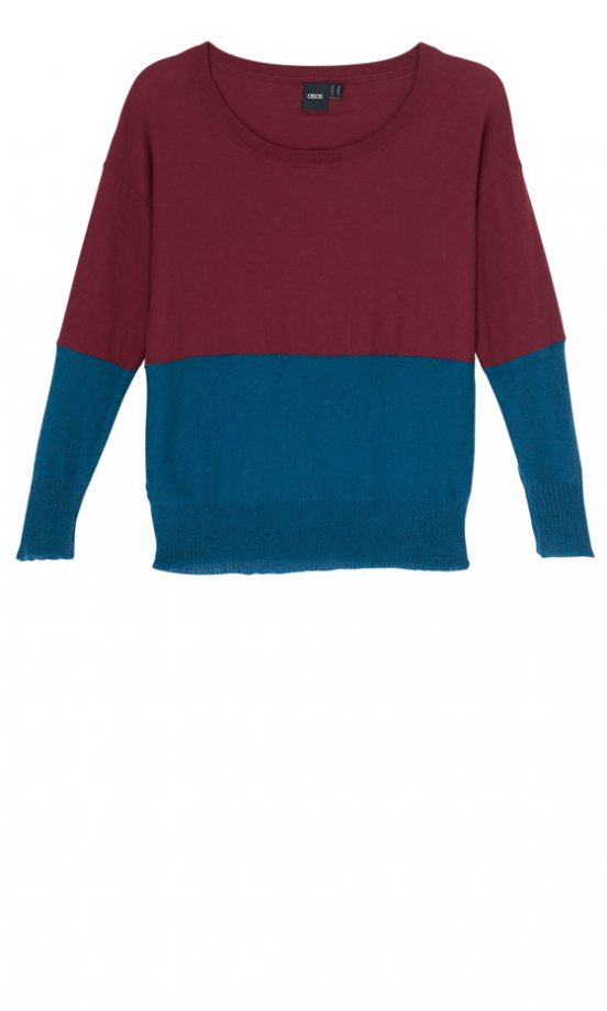 Asos Colour Block Jumper, £35 - Coming Soon