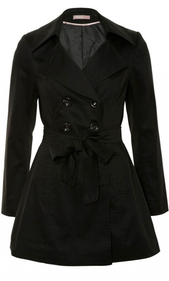 A-Wear Black Trench Coat, £60