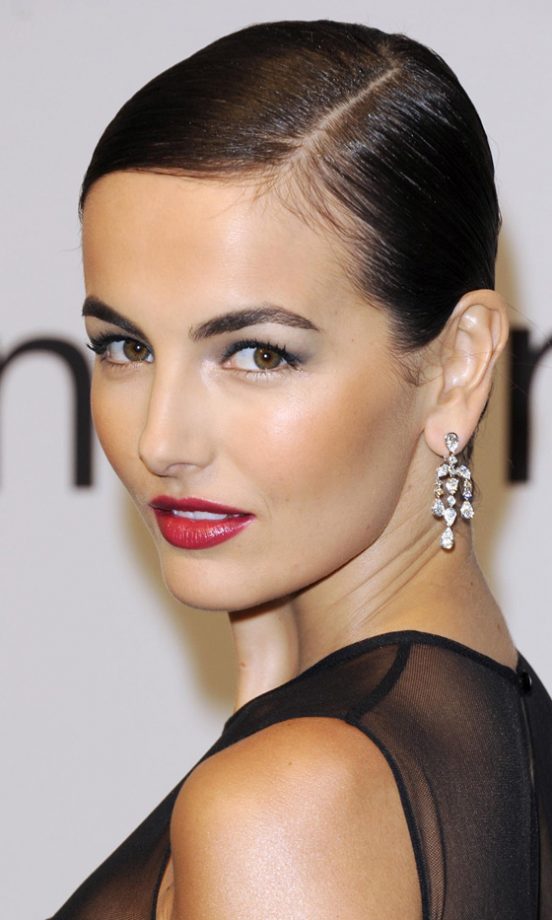 Camilla Belle Was The Standout Beauty Star Of The Ralph Lauren Event In New York With A Sleek Bun Hairstyle, 2011