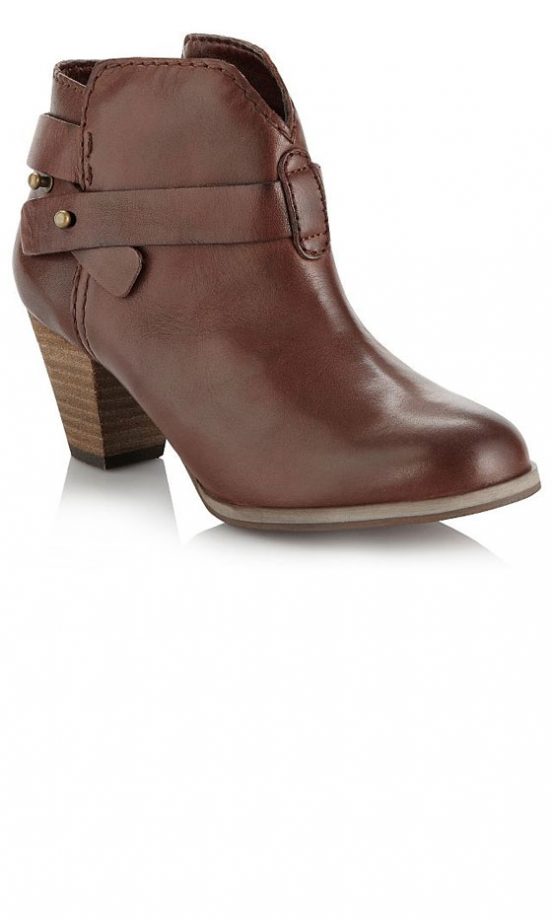 Rocha.John Rocha Leather Ankle Boots, Were £70 Now £56