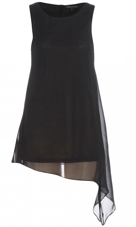 Dorothy Perkins Asymmetric Chiffon Dress, £27