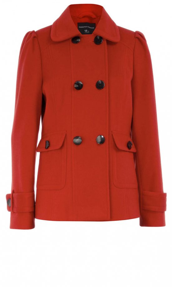 Dorothy Perkins Pea Coat, £45