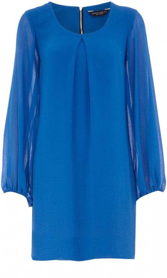Dorothy Perkins Chiffon Sleeve Dress, £35