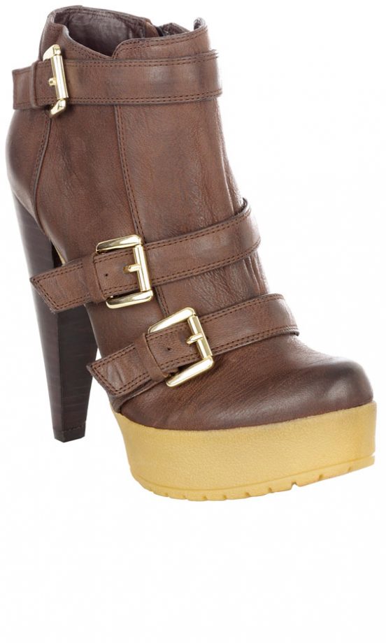 Dune Buckle Boots, Were £125 Now £62