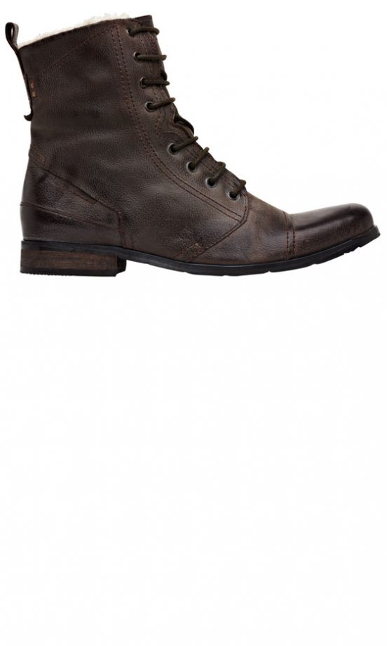 FFP At Debenhams Brown Lace Up Boots, £75