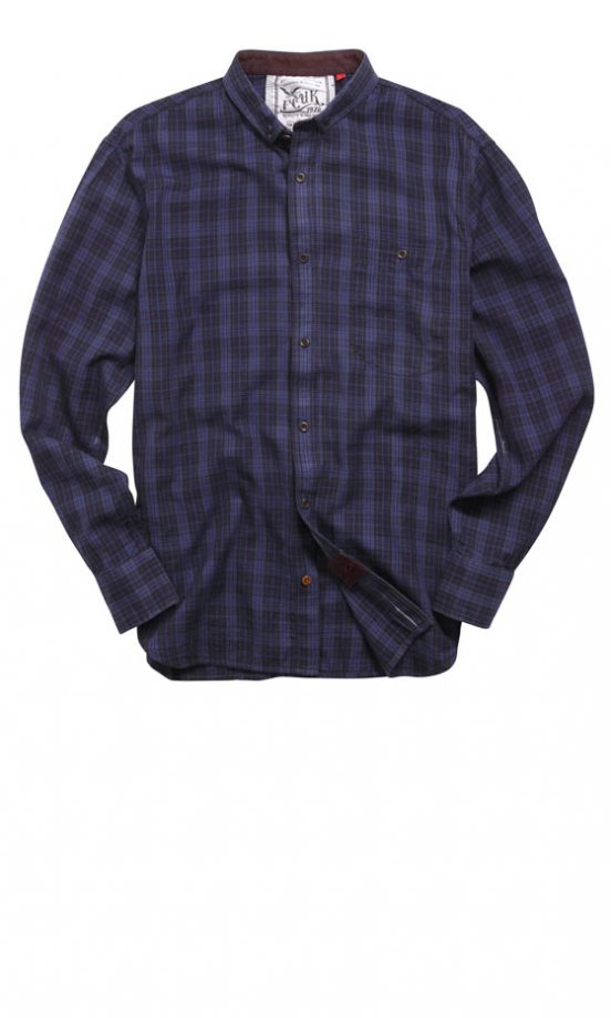 French Connection Navy Check Shirt, £65