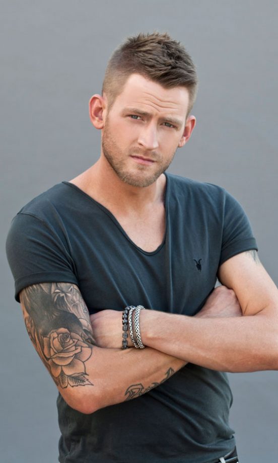Jonjo Kerr Strikes His Best Super-Model Pose, X Factor 2011