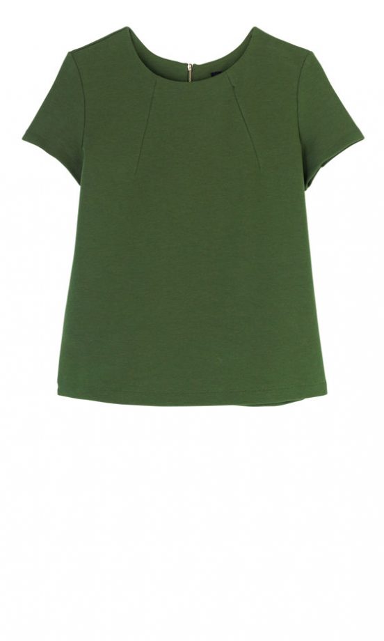 Mango Zip Detail T-Shirt, £22.90