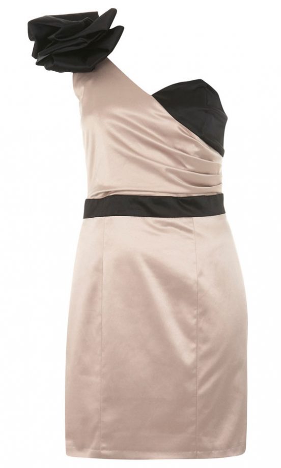 Miss Selfridge One Shoulder Dress, Was £49 Now £30