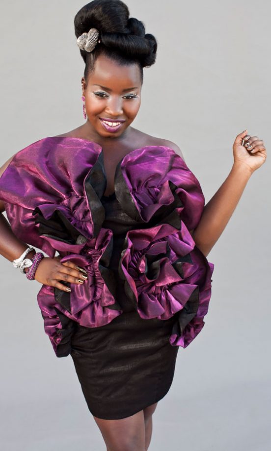 Misha Bryan Shows Off Another Elaborate Outfit, X Factor 2011