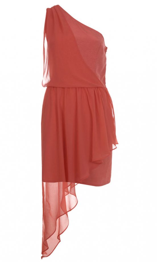 Miss Selfridge Asymmetric Dress, £50