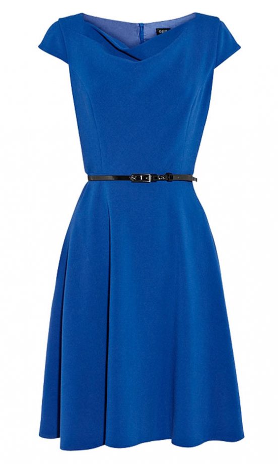 Oasis Double Cloth Full Skirted Dress, £60