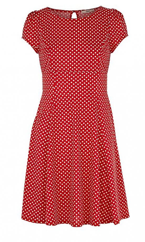 Oasis Spot Print Dress, £45