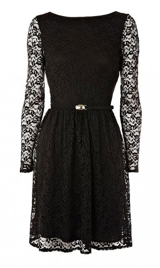 Oasis Lace Skater Dress, £50
