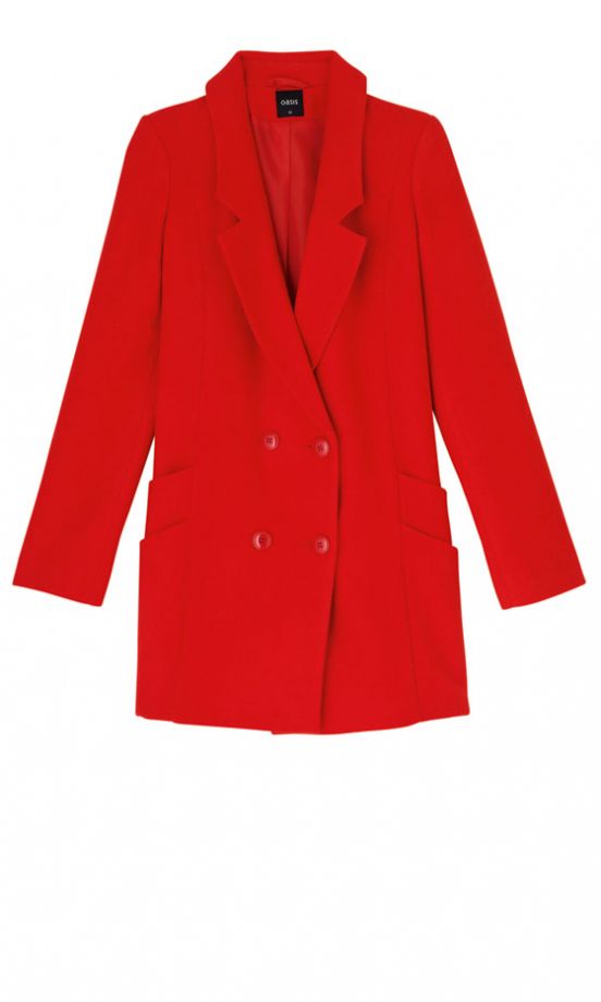 Oasis Boyfriend Coat, £90