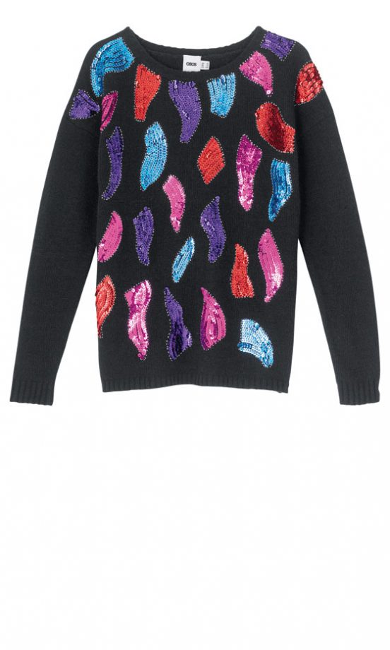 Asos Sequin Jumper, £55 - Coming Soon