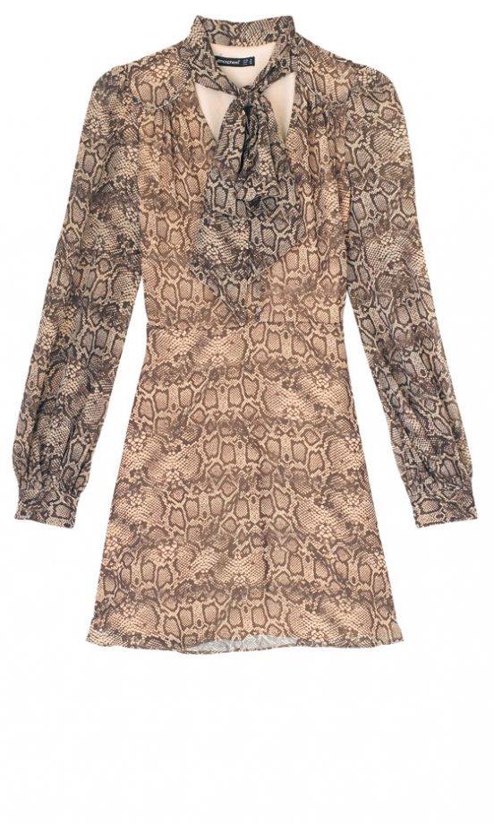 Primark Snake Print Dress, £17
