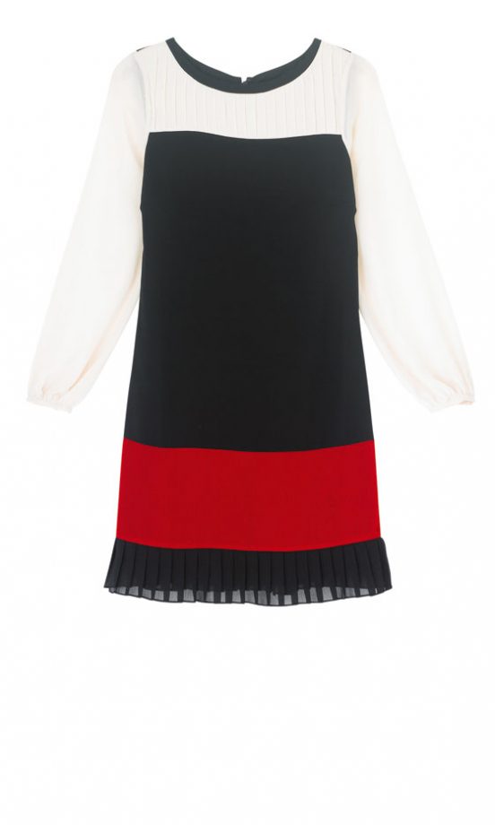 Coast Colour Block Chiffon Dress, £125