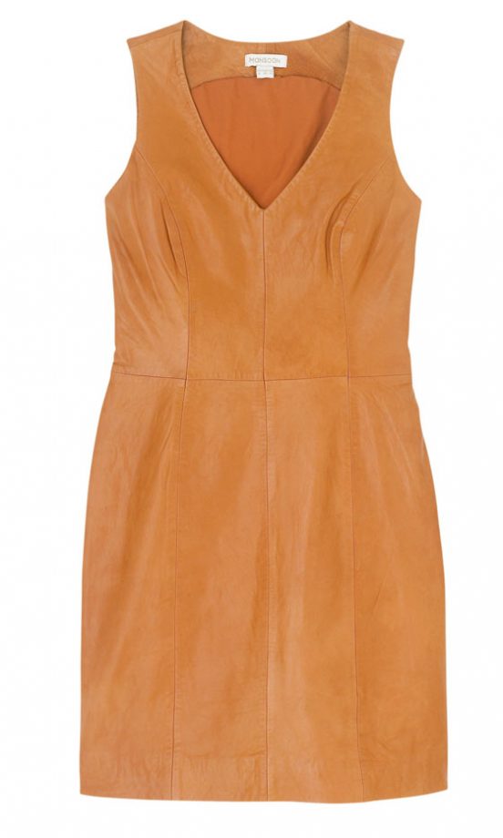 Monsoon Leather Dress, £200