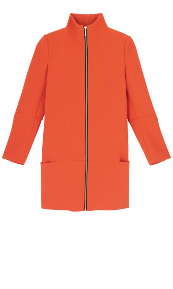 Zara Funnel Neck Coat, £79.99 - Coming Soon