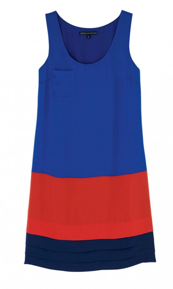 Marks & Spencer Colour Block Dress, £39.50 - In Store Only