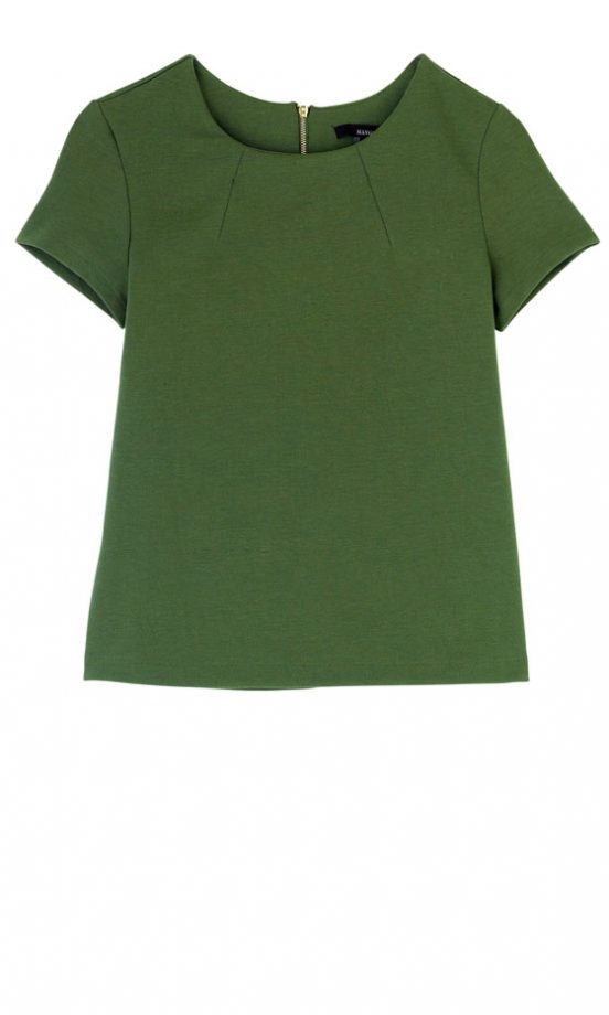 Mango Zip Back T-Shirt, £22.90