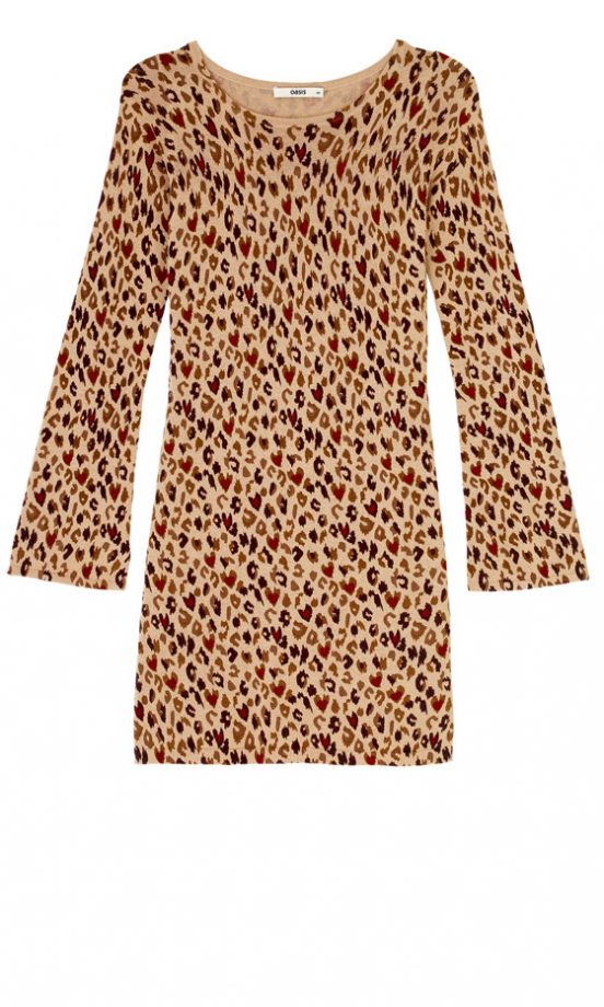 Oasis Animal Dress, £55