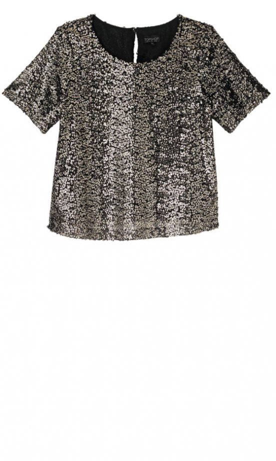 Topshop Sequin T-Shirt, £45