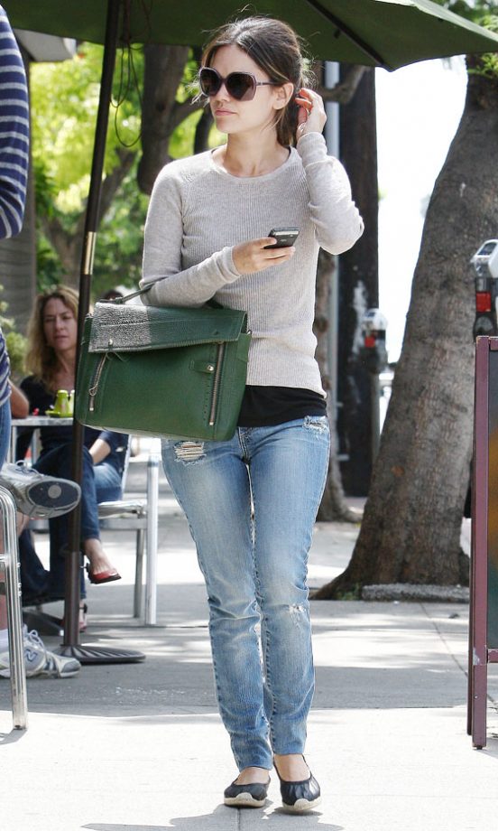 Add Interest To A Simple Off-Duty Look With Lust-Worthy Designer Accessories Just Like Rachel Bilson, 2011