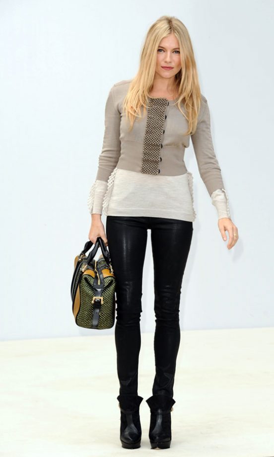 Sienna Miller Gives Us A Lesson In Layering - Perfect For Unreliable Weather Forecasts, 2011