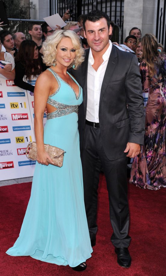 Joe Calzaghe And Kristina Rihanoff At The Pride Of Britain Awards 2011